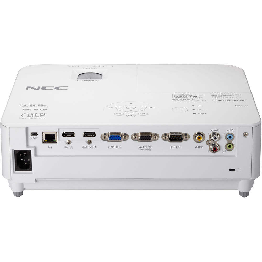 NEC V Series NP-V332X 3300-Lumen XGA DLP Projector